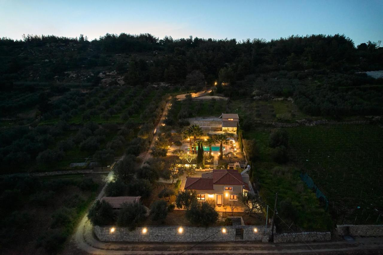 The Olive Grove Cottage With Private Swimming Pool Archanes Exterior photo