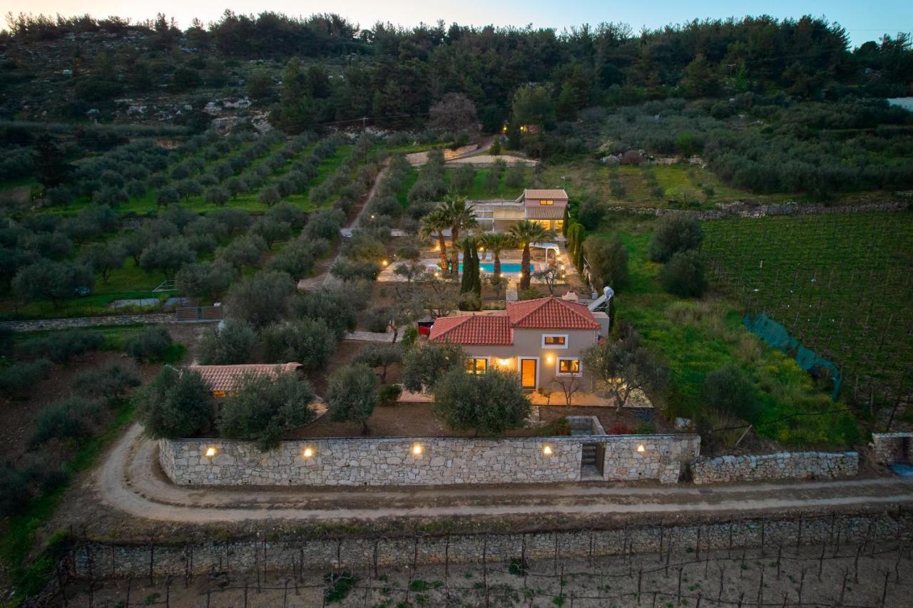 The Olive Grove Cottage With Private Swimming Pool Archanes Exterior photo