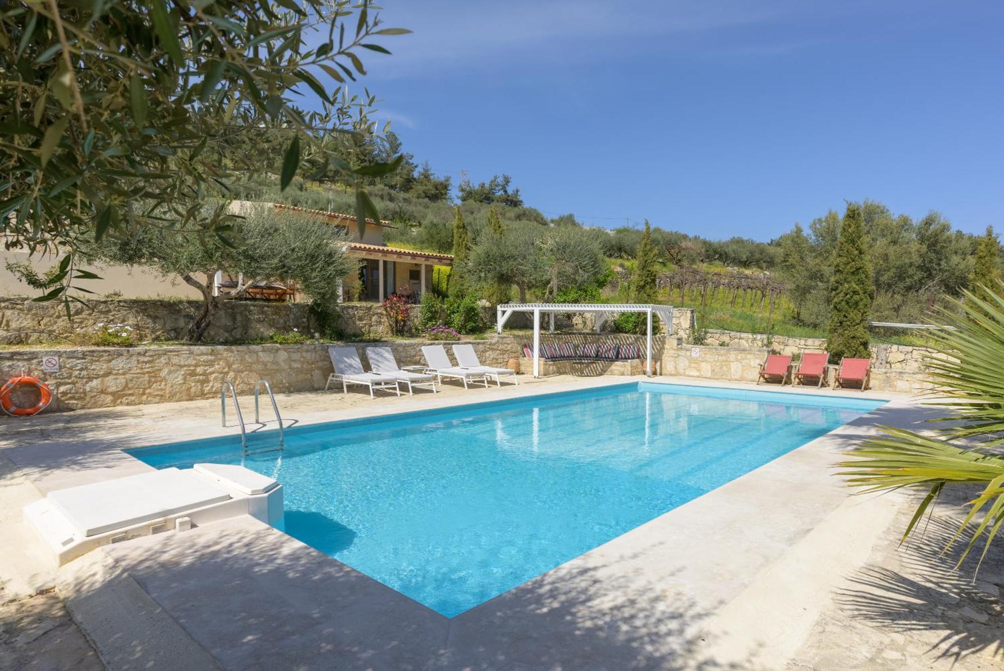 The Olive Grove Cottage With Private Swimming Pool Archanes Exterior photo